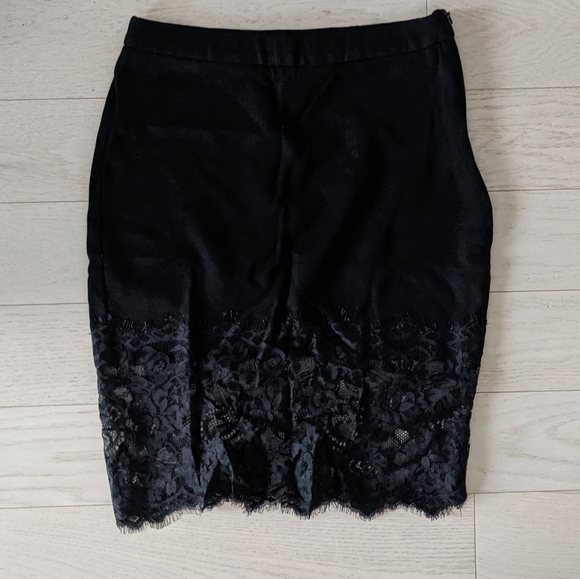 Zara black midi skirt - Picture 1 of 5